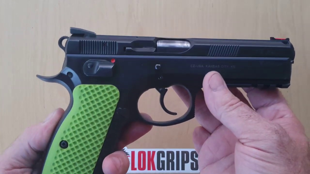CZ 75 SP-01 / LOK Grips / Standard Bogies vs. Standard Ridgebacks..Which do you prefer?