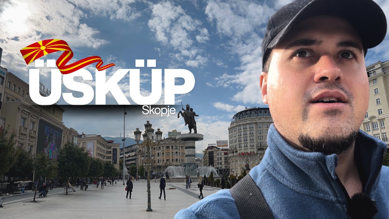 KUZEY MAKEDONYA'NIN BAŞKENTİ ÜSKÜP I ÇOK UCUZ! #üsküp #makedonya