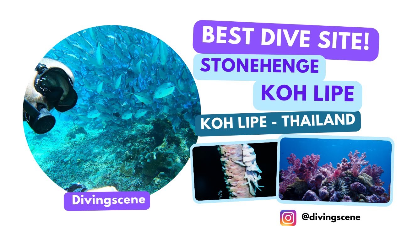 Stonehenge: The Most Beautiful Dive Site on the Island Koh Lipe!