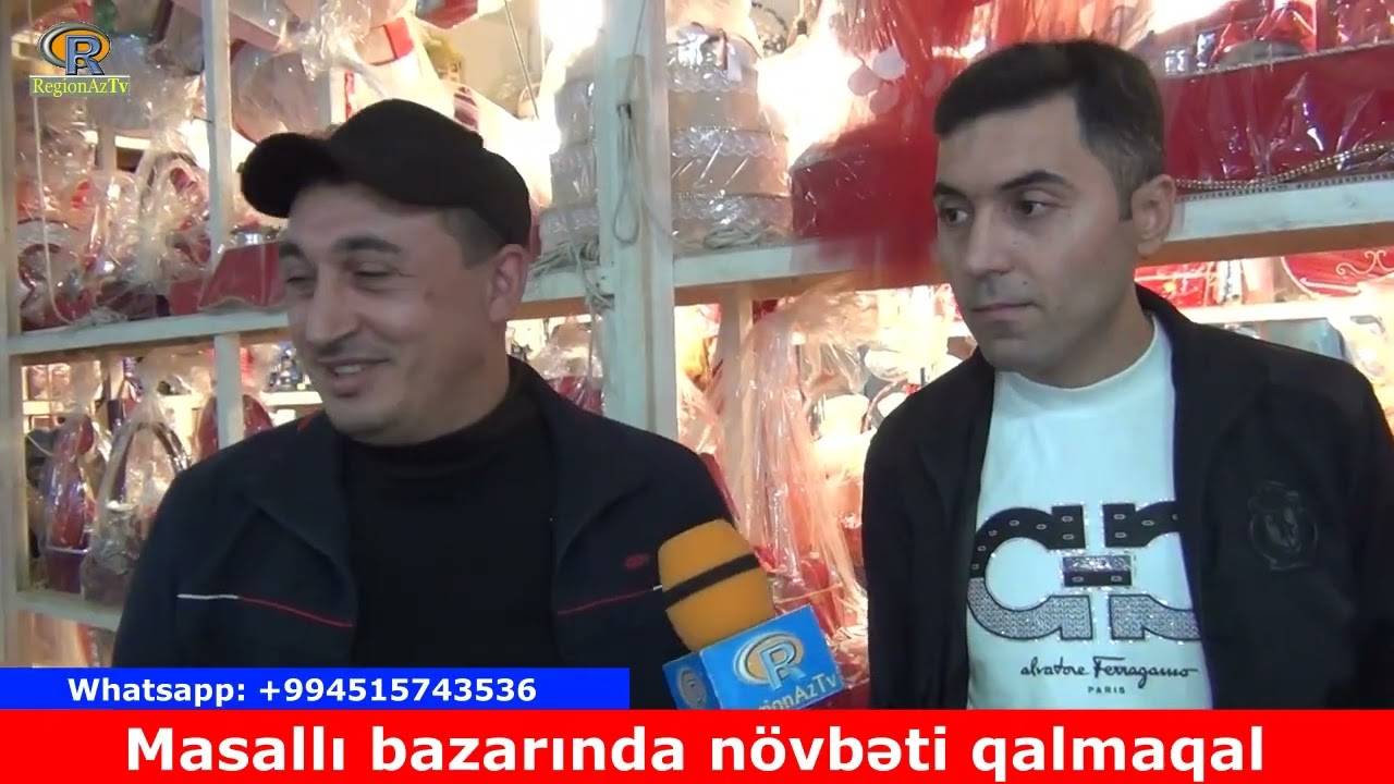 Masallıda bazar qalmaqalı. Satıcılar etraza qalxdı