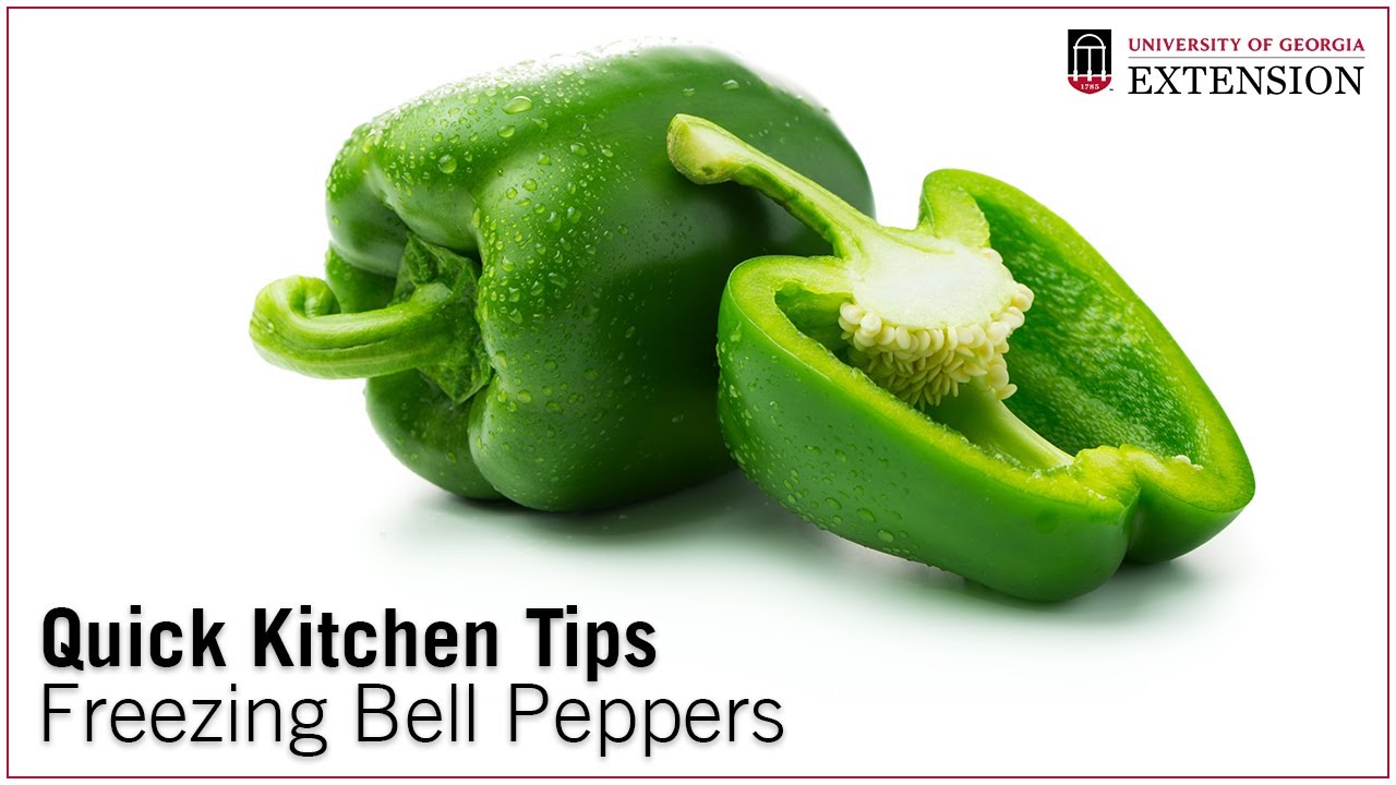 Quick Kitchen Tips: Freezing Bell Peppers