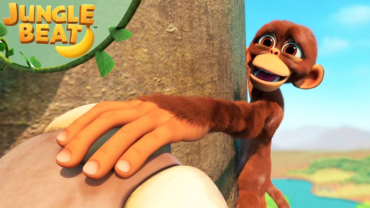 Munki is scared of heights? | Jungle Beat: Munki & Trunk | Kids Cartoon 2025