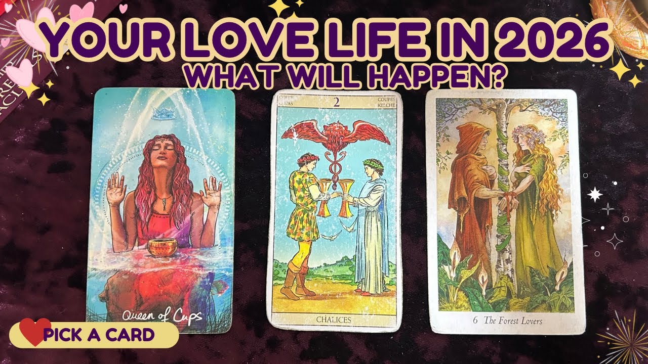 🌹 Your Love Life In 2026 ❤️💌🫶🏾 Pick A Card 🥰 Tarot Reading 