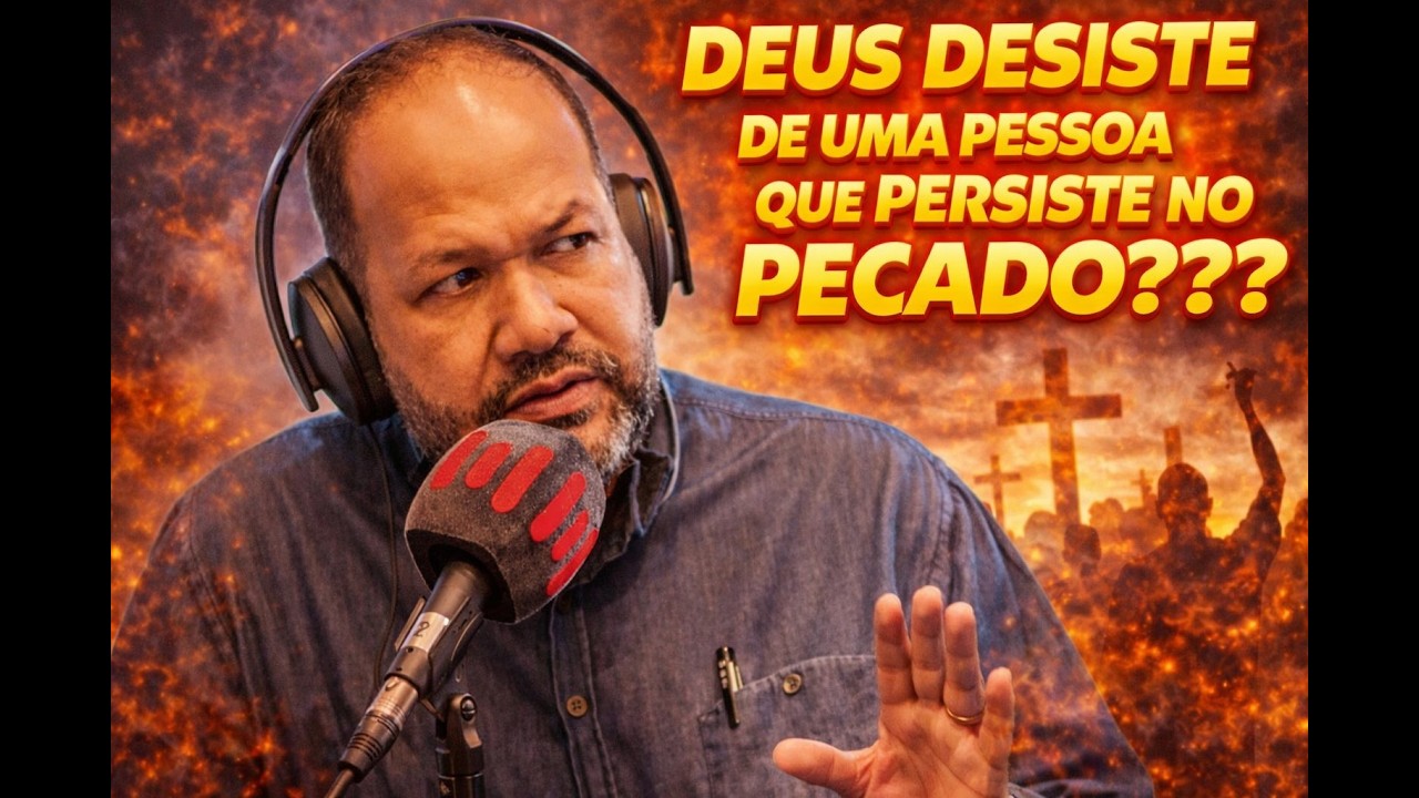 📖🔥DEUS DESISTE DE UMA PESSOA QUE PERSISTE NO PECADO??? -  PASTOR SEZAR CAVALCANTE