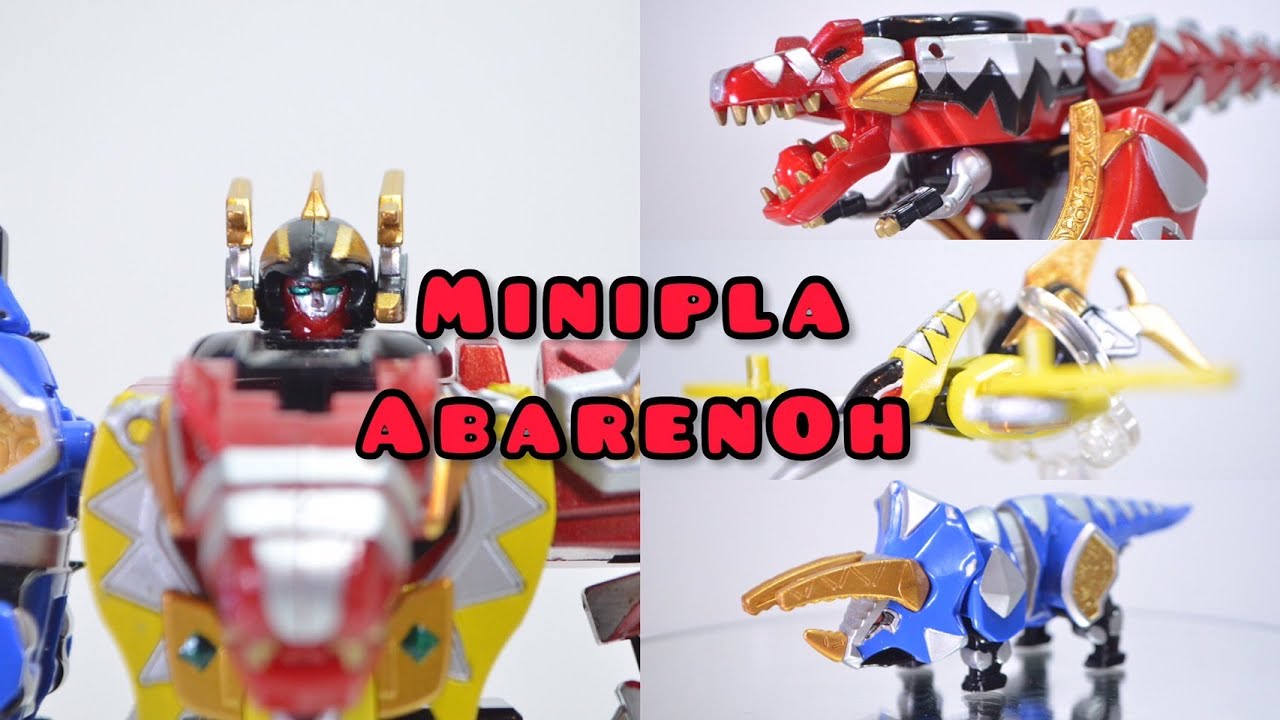 Miniplanya Bagus Sih, Tapi Ko Cuman Segini?! Review ミニプラ AbarenOh Abaranger 爆竜戦隊アバレンジャーDino Thunder