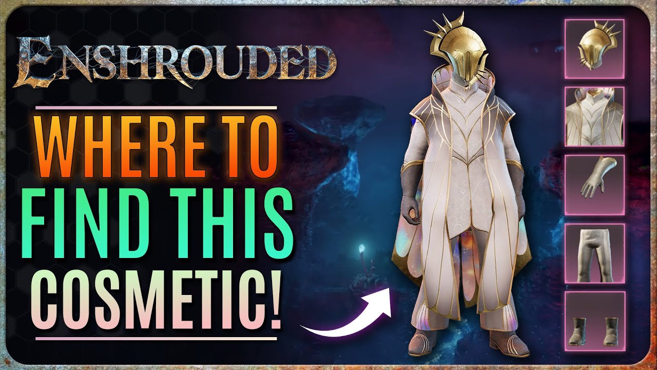 Where to find the NEW SCHOLAR OF THE YOUNG FLAME cosmetic armor set! (Enshrouded)