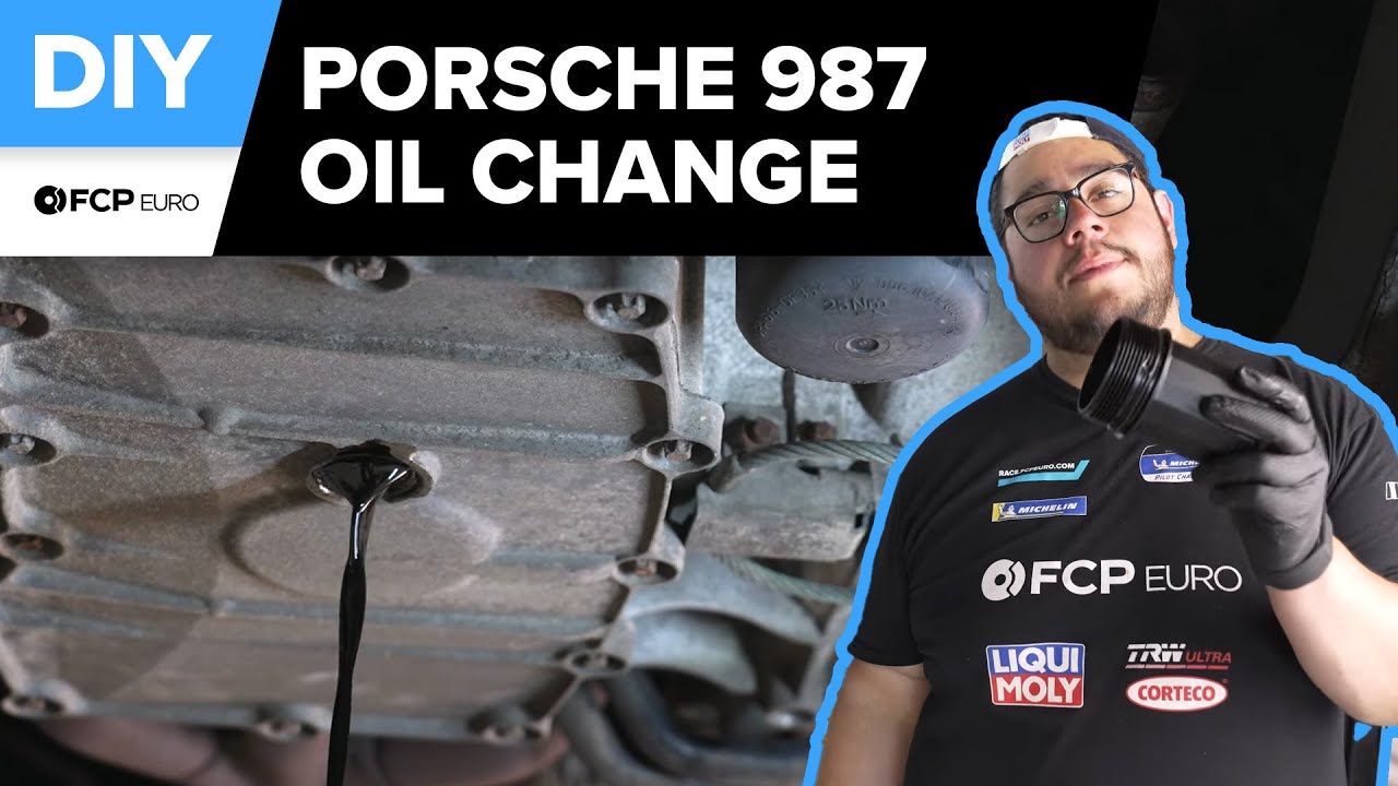 Porsche 987 Cayman Oil Change DIY (2006-2008 Porsche 987.1 Cayman)