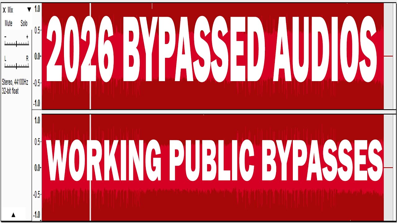 (PUBLIC AUDIOS) OP AUDIO BYPASS FOR ROBLOX WORKS 2026!