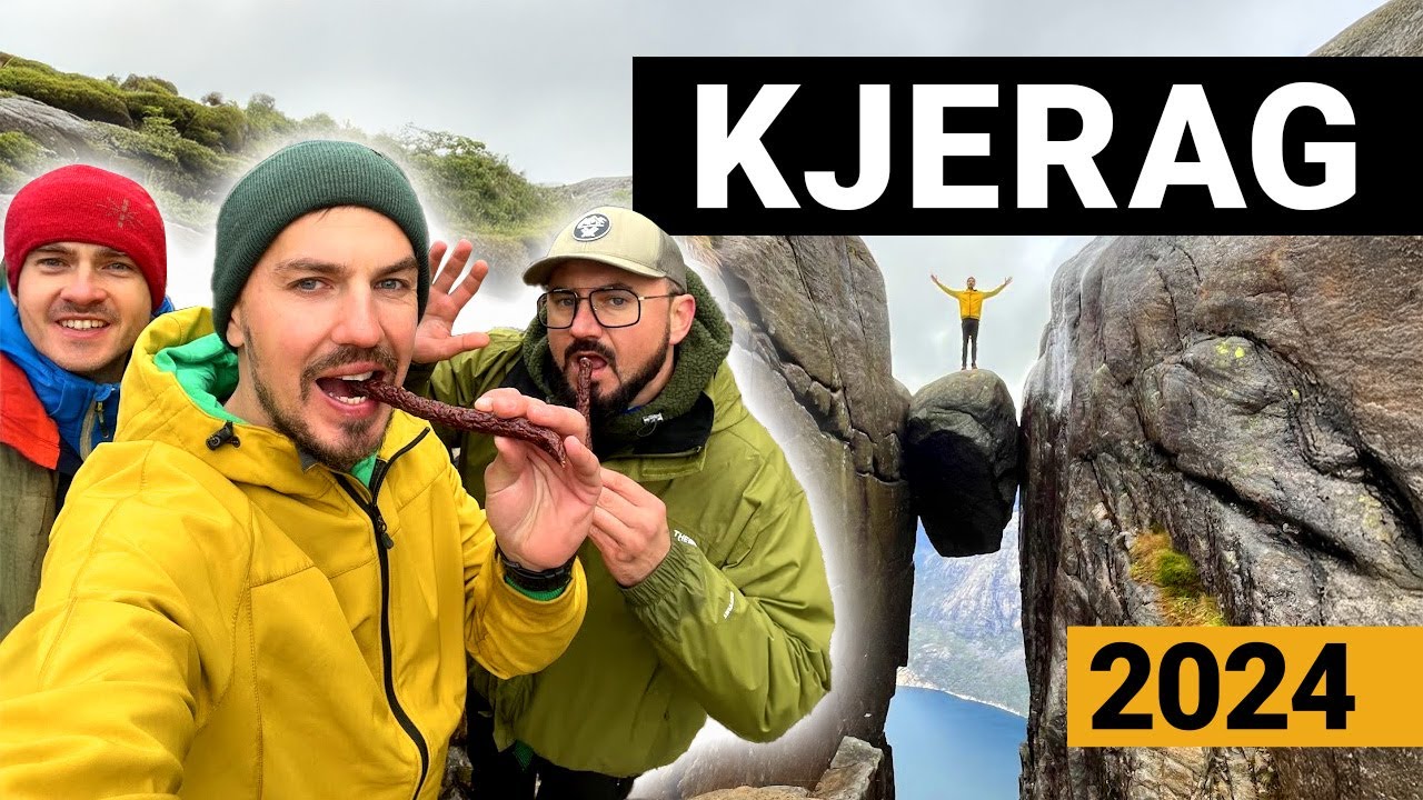 Wyprawa na Kjerag w Norwegii - Niesamowite widoki - Kjeragbolten 2024