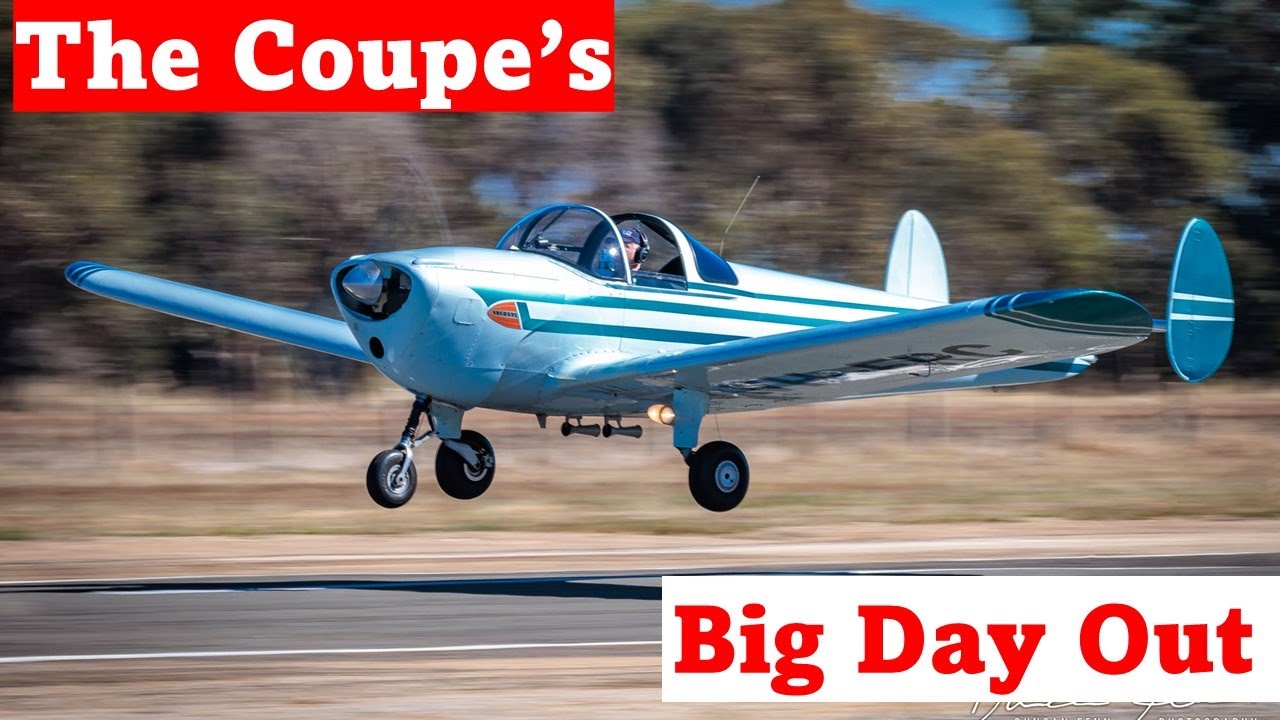 The Coupe's Big Day Out - flying the Ercoupe VH-ERC to Corowa for the AAAA 50th Anniversary.