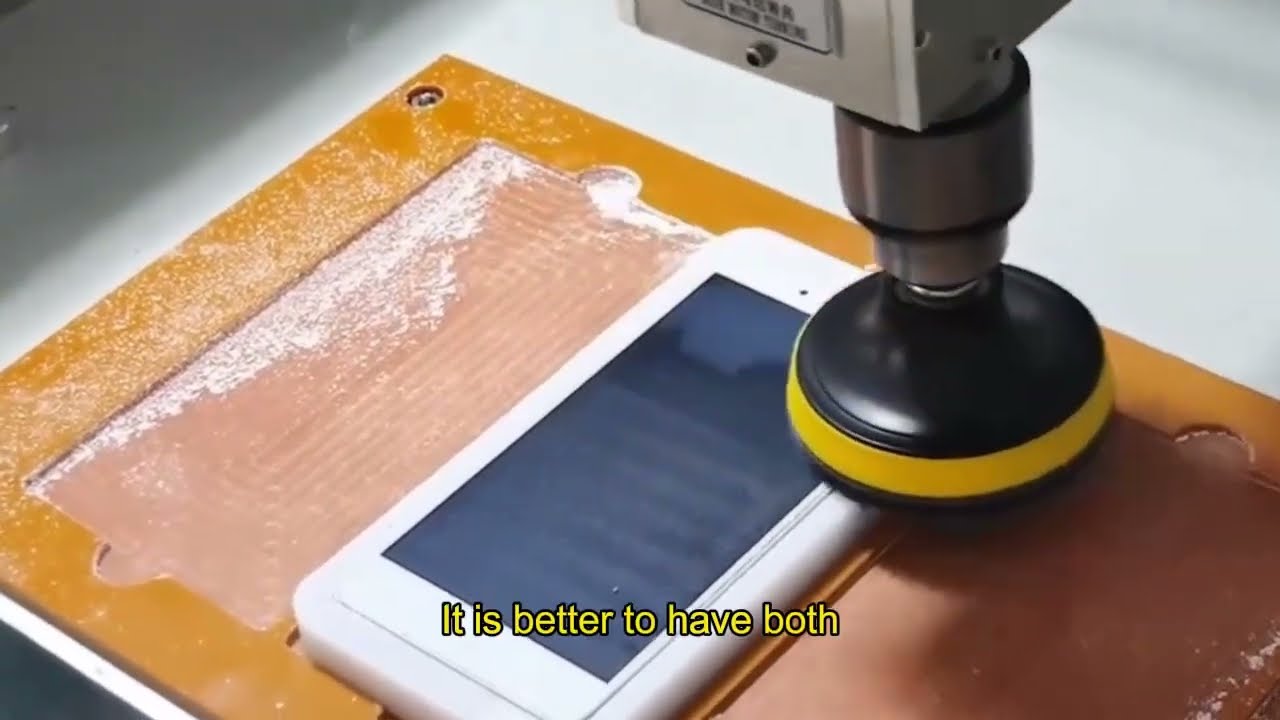 Compare dry polishing machine with water buffing machine