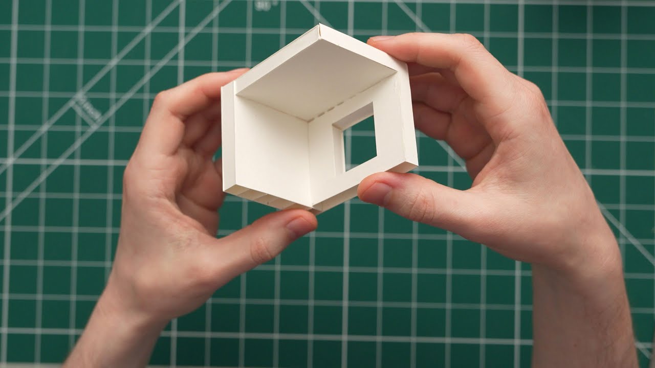 Card Scale Architecture Model Making Tutorial