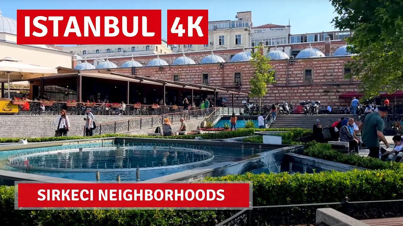 Istanbul 2022 Sirkeci 23 June Walking Tour|4k UHD 60fps