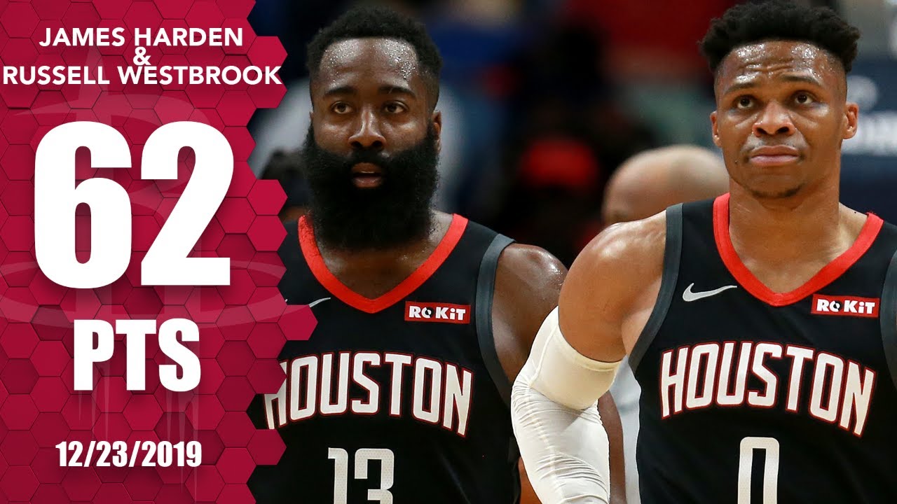 James Harden, Russell Westbrook combine for 62 points in Rockets vs. Kings | 2019-20 NBA Highlights