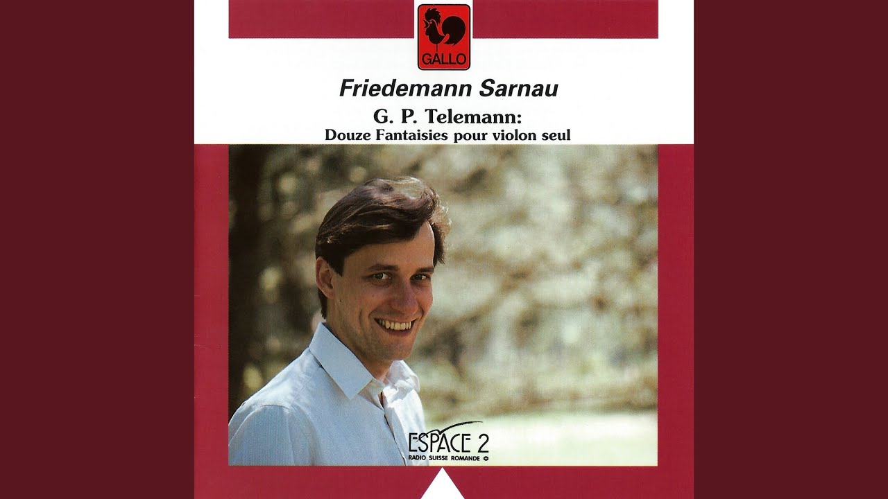 Fantasia for Violin No. 9 in B Minor, TWV 40:22: II. Vivace