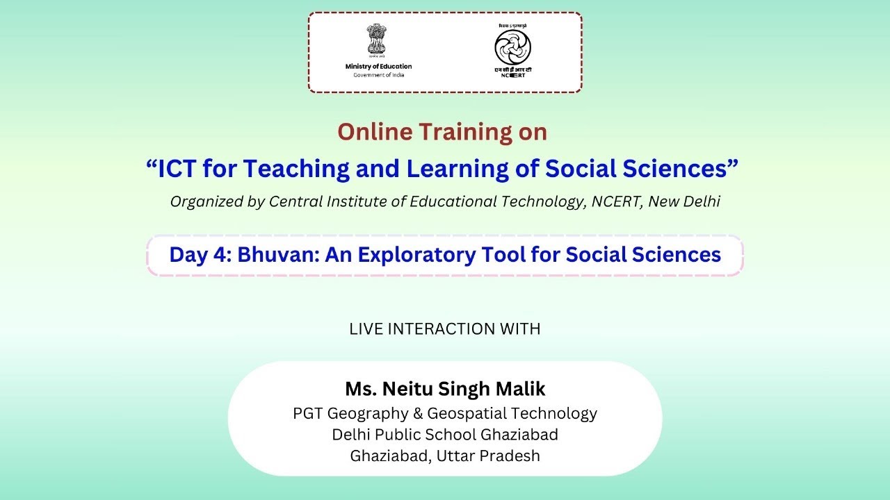 Day 4: Bhuvan: An Exploratory Tool for Social Sciences|