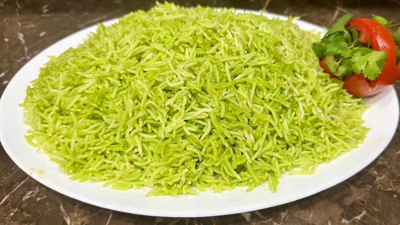 تهیه زمرود پلو/Tahya Zamarud palaw