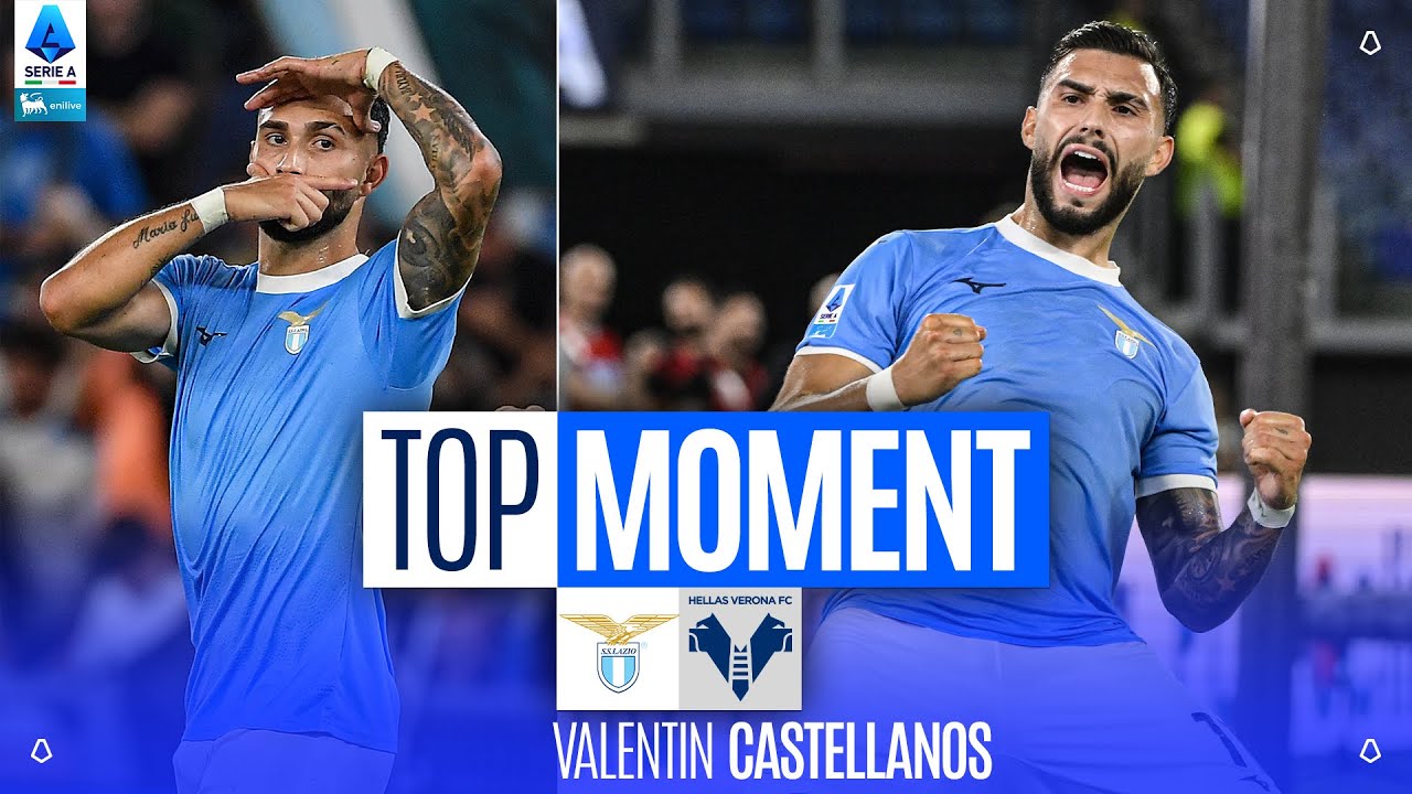 Taty Castellanos Steps Up | Top Moment | Lazio-Verona | Serie A 2025/26