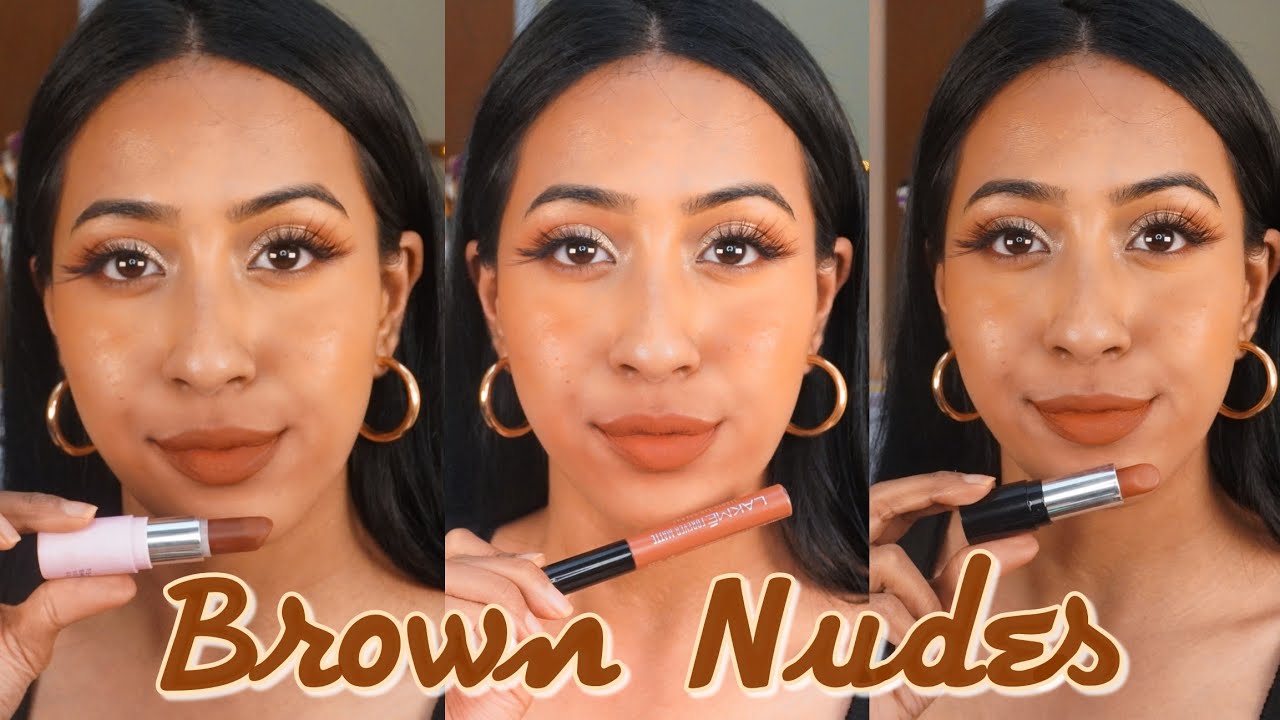 My Favorite Brown Nude Lipsticks Swatched | All 30 Shades of Brown Nude