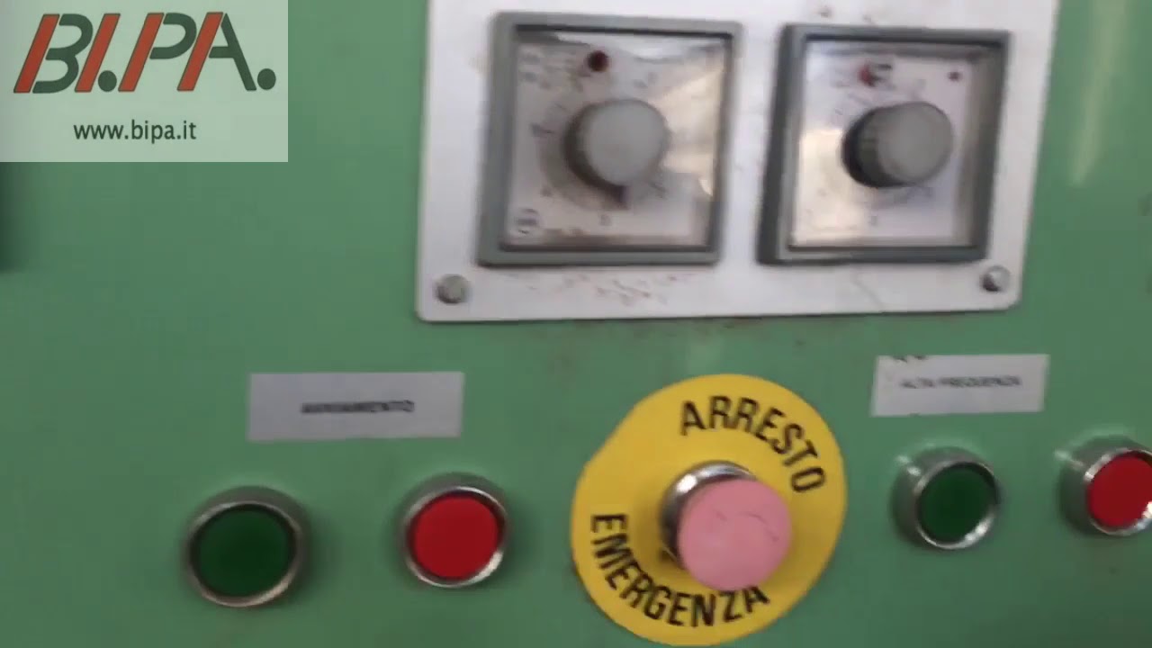 Prova di funzionamento Generatore alta frequenza HF Cavallo da 40kw