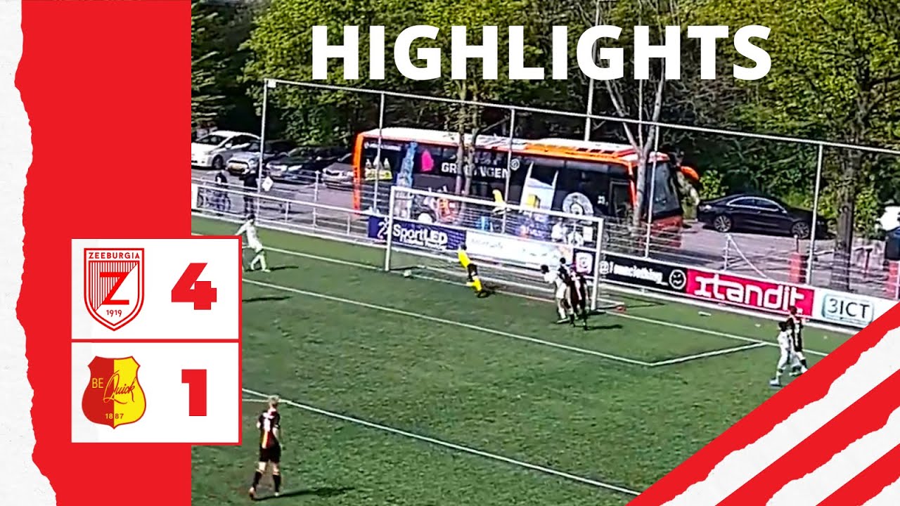 DOMINANT 021 SCOORT EROP LOS! ⚔️ 💯 | Zeeburgia 021 vs Be Quick 1887 021| HIGHLIGHTS