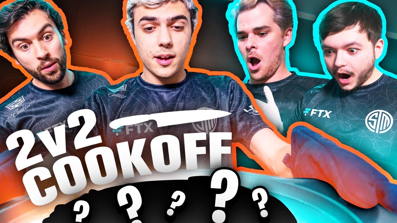 2v2 Pizza Cook Off Challenge w/ Daltoosh, ImperialHal, Snip3down, Reps | Apex Legends
