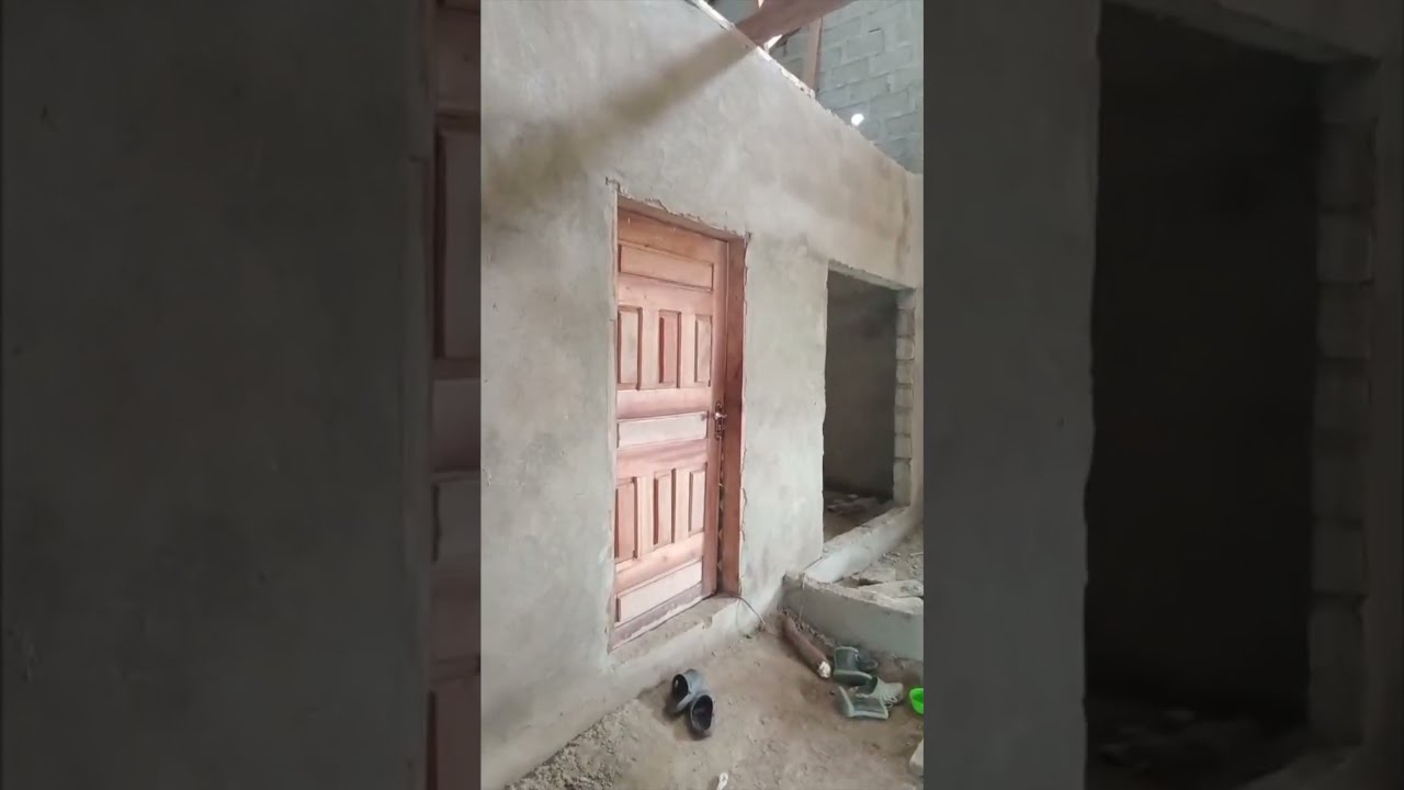 Farming In Liberia - Warehouse Plastering & Casting of  Floor.