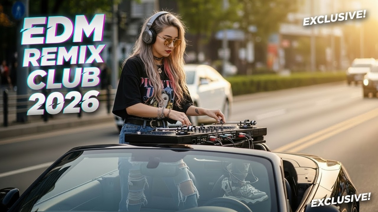 CAR MUSIC 🚗🔊 EDM Remix 2026 🔥💯 | Club Banger Perfect Bass | Night Drive 🌉