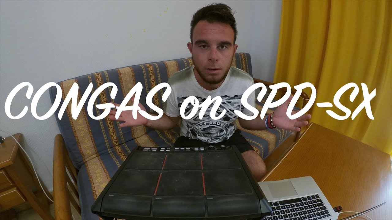 How To Play Congas on SPD-SX