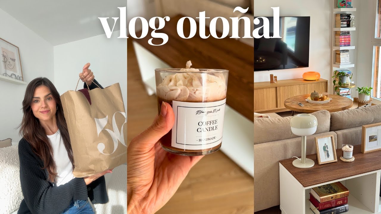 VLOG OTO&Ntilde;AL 🍂  Nuevo sal&oacute;n, Decorando mi casa de oto&ntilde;o, Haul zara entretiempo | @maria.llagunes