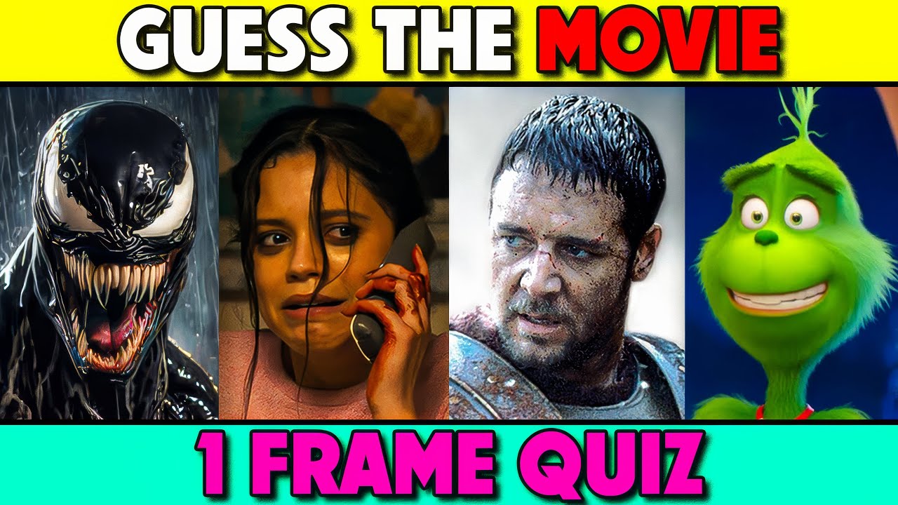 One Frame Movie Quiz | Test Your Movie Trivia