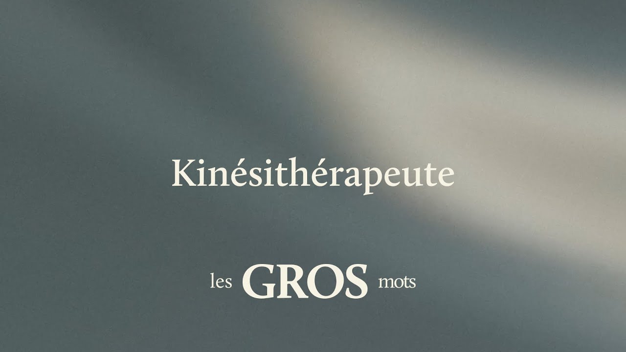 Qui est le kin&eacute;sith&eacute;rapeute ? Explications par Marjorie Paillon