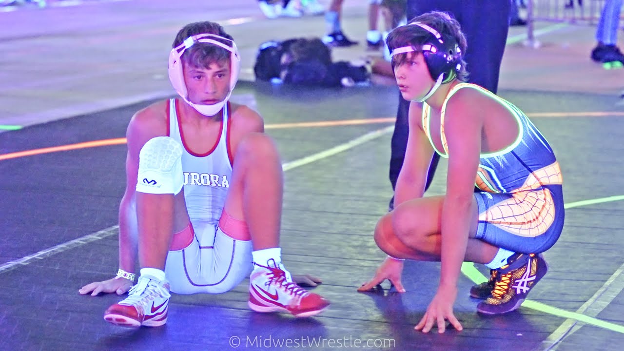 106 12U – James Anderson {G} of Prodigy Elite vs. {R} of Aurora Wrestling