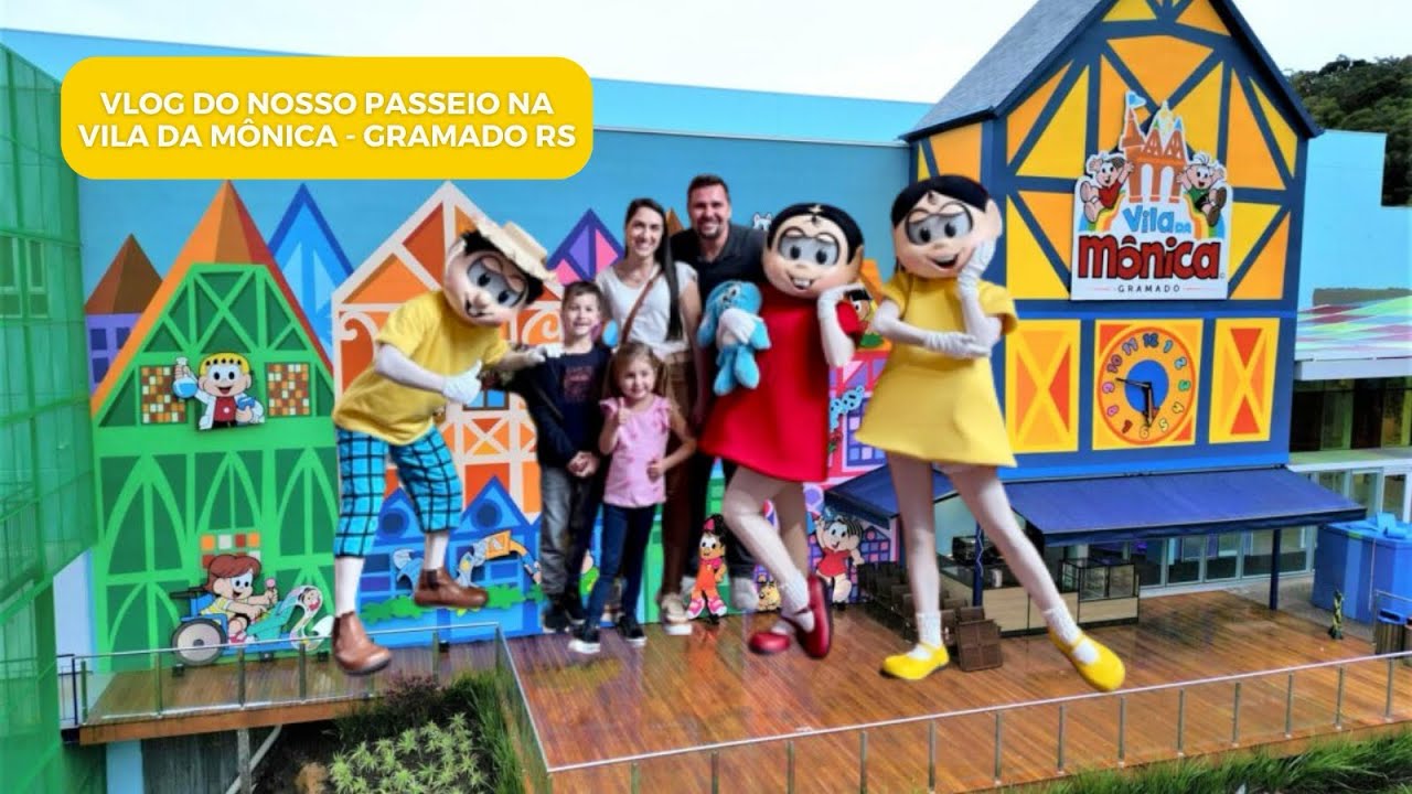 Vila da Mônica em Gramado-RS - Vlog do nosso passeio