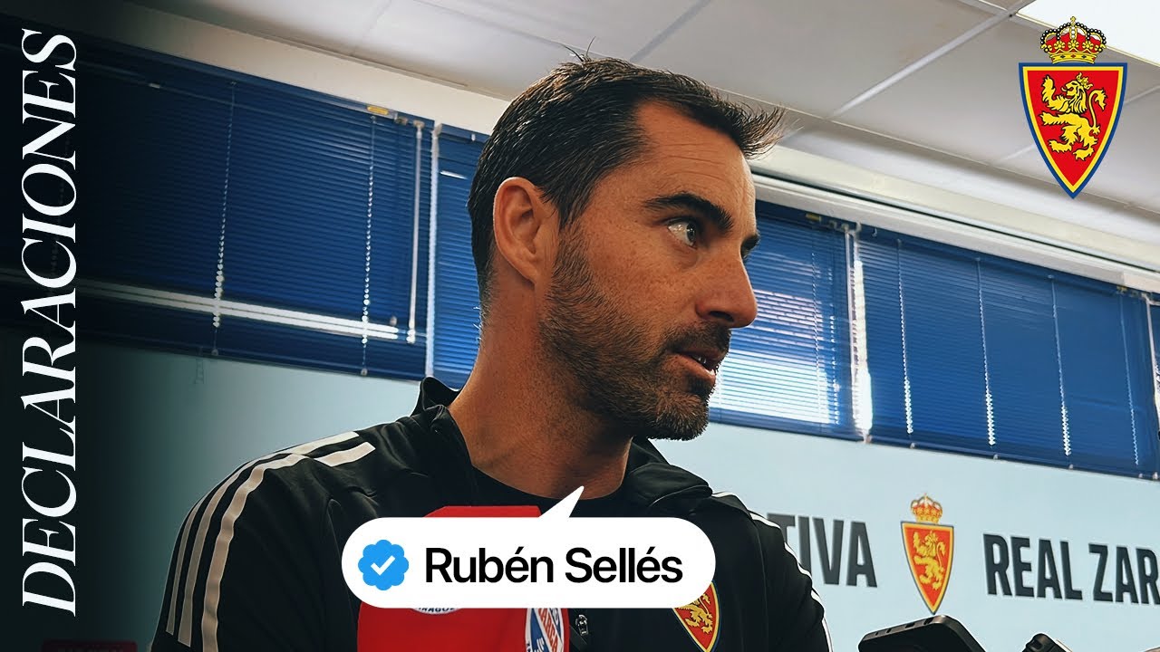 DECLARACIONES | Las palabras de Rubén Sellés | Real Zaragoza
