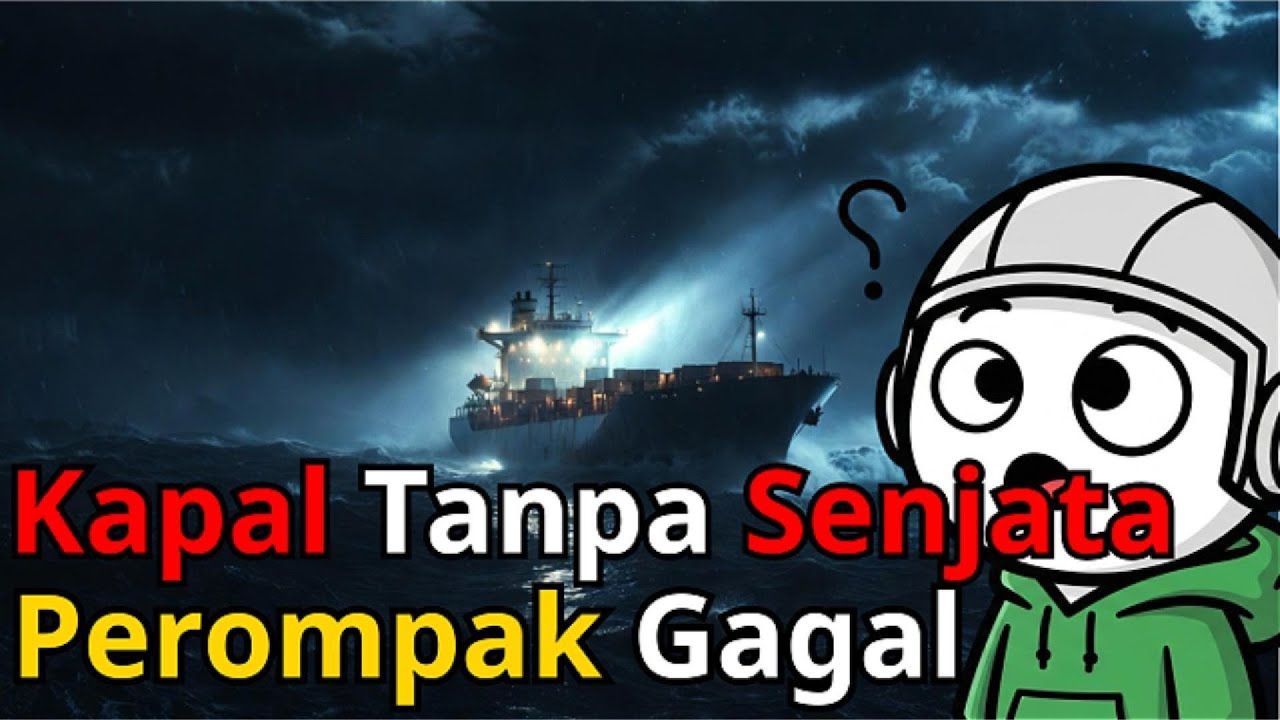 Perang Asimetris di Laut: Cara Kapal Kargo Menang Tanpa Satu Tembakan