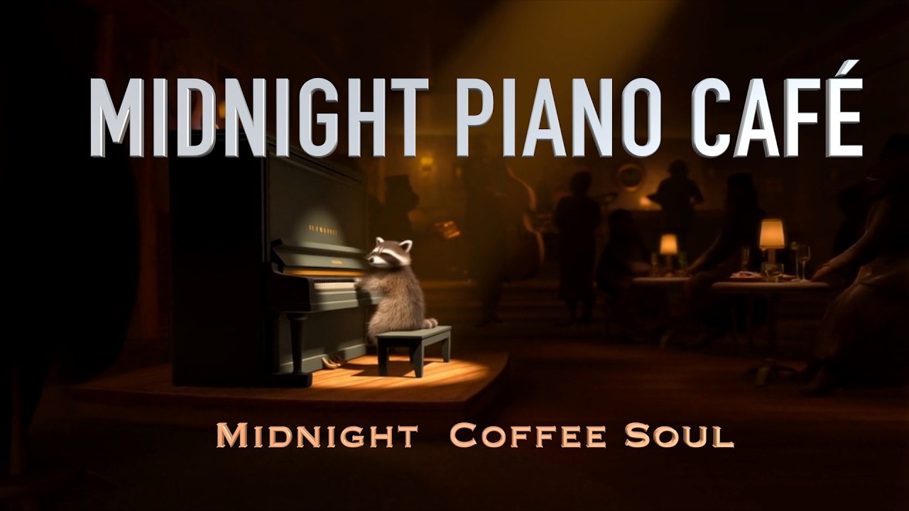 MIDNIGHT PIANO CAFÉ ☕ Cool Jazz Relaxing & Study Music