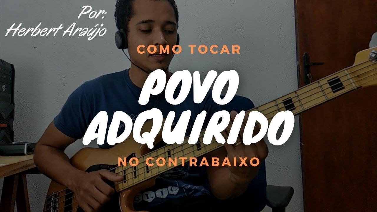 Como tocar povo adquirido no contrabaixo