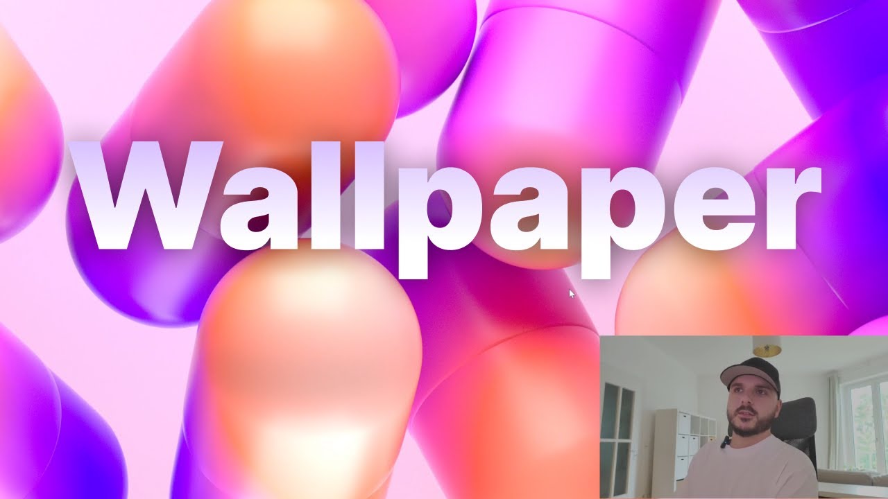 Apple macOS Style Desktop Wallpaper Tutorial | Blender Octane Render