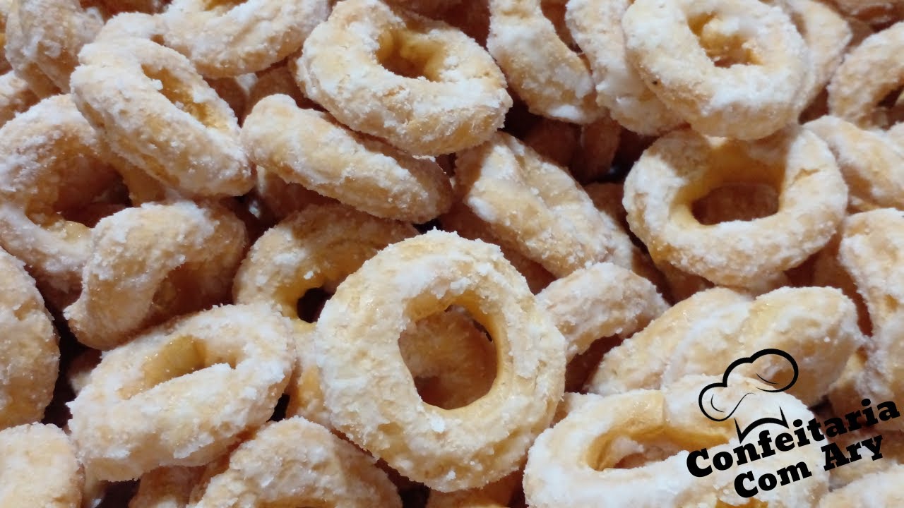 BISCOITO AMANTEIGADO ROSQUINHA DOCE!!!  O SUCESSO DAS PADARIAS SANTA CLARA. Receita Caseira..