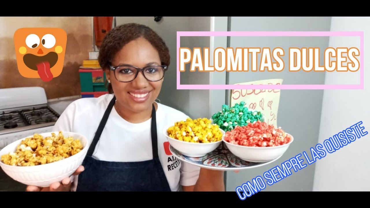 COMO HACER PALOMITAS DULCES O SWEET POPCORN  | 🍿 Receta Fácil y Rápida | ALUDEL
