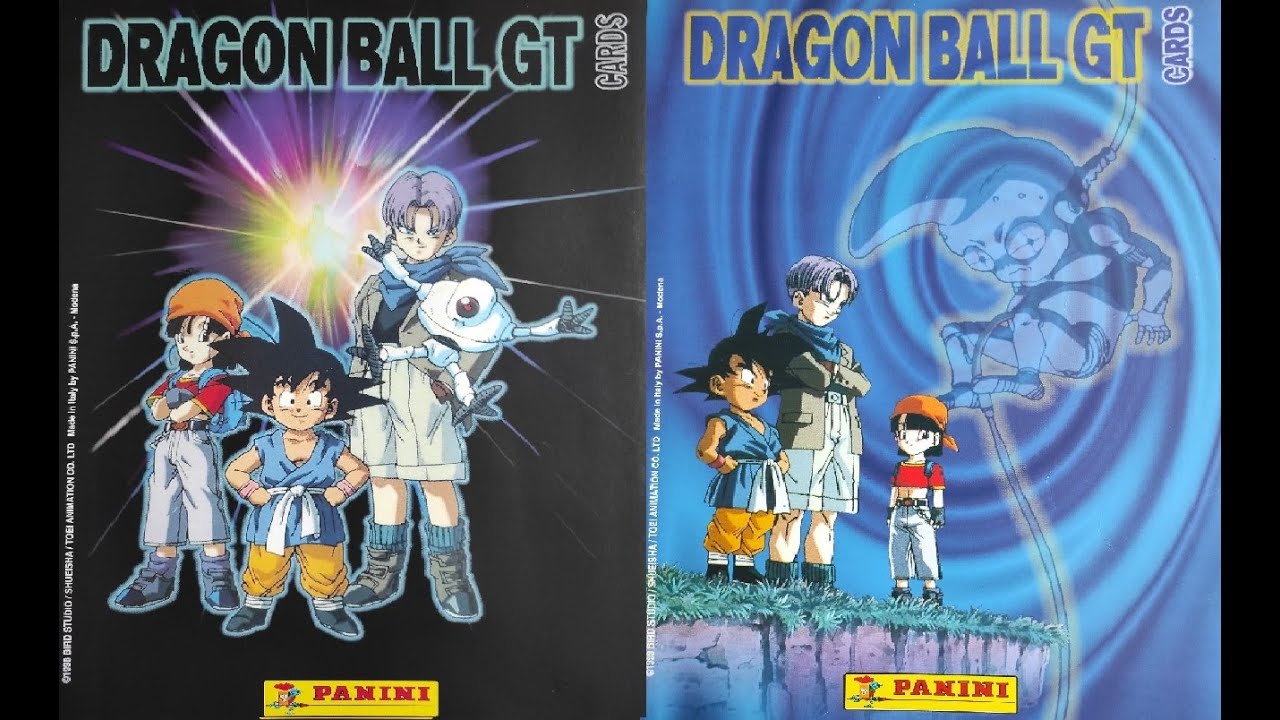 Dragon Ball GT - Panini 1999 - Series GT1 y GT2 - Colecciones Completas