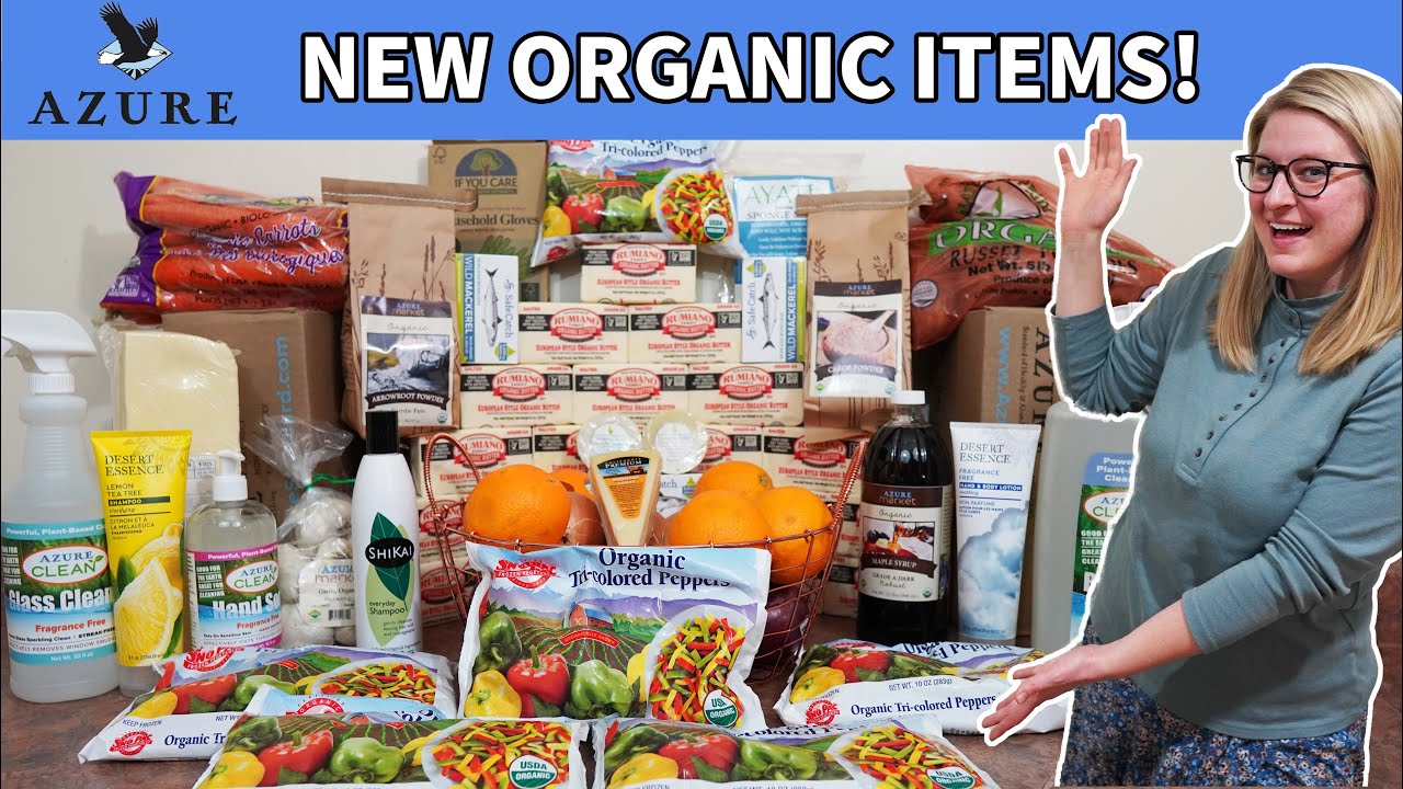 AZURE STANDARD GROCERY HAUL - Trying New Things! (with prices)