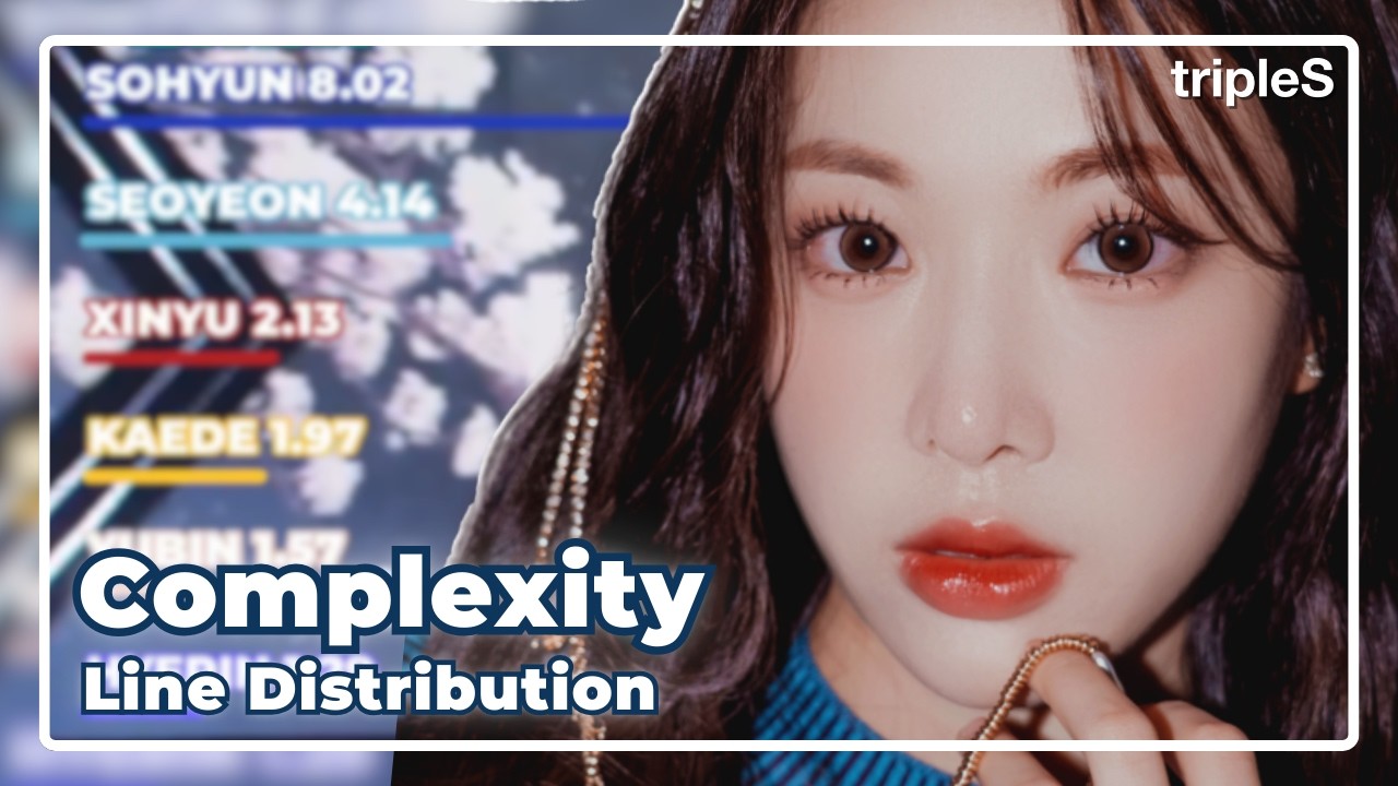 tripleS LOVElution - Complexity Line Distribution