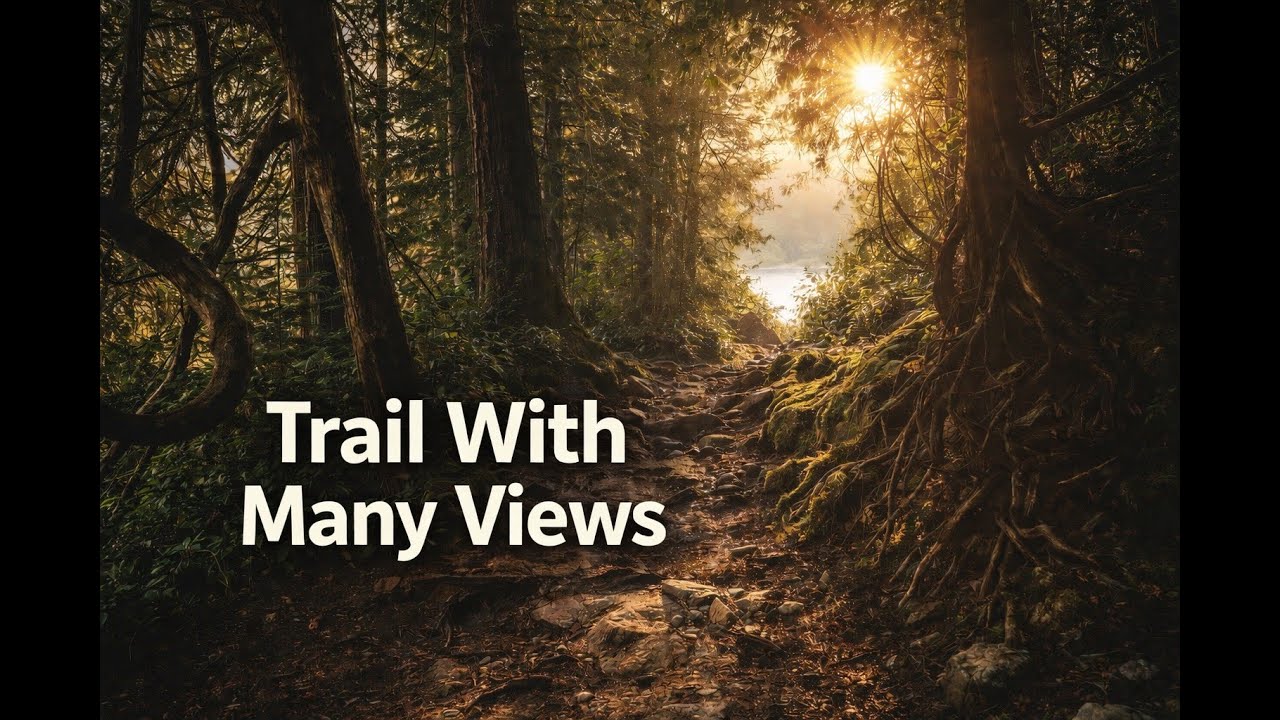 The Secrets Of The Forest- 4K Trail With Only Nature Sounds