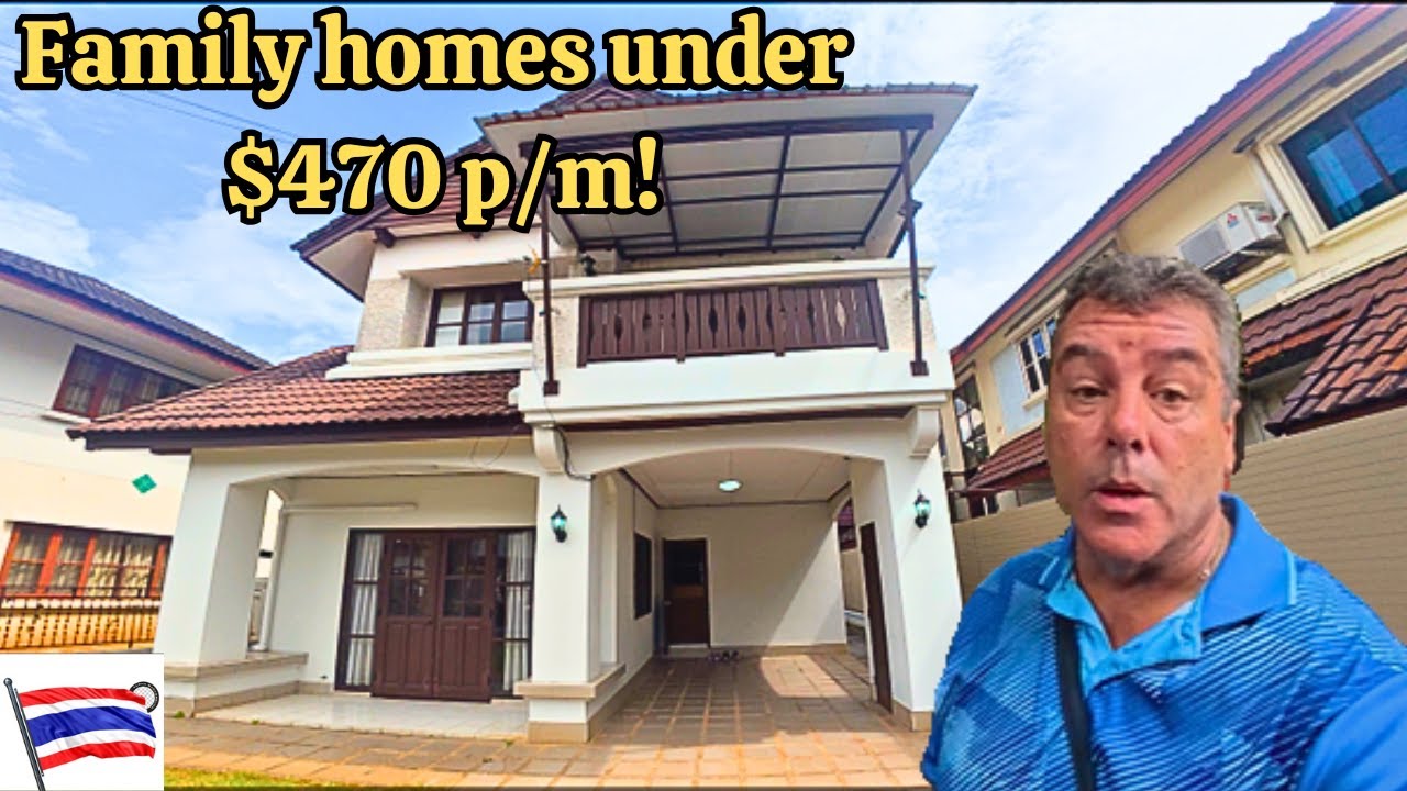 3 Chiang Mai family homes under $470 per month!!