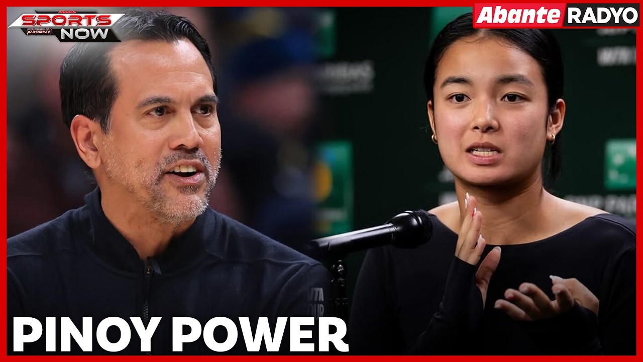Erik Spoelstra suportado ang kampanya ni Alex Eala sa Miami Open | SPORTS NOW