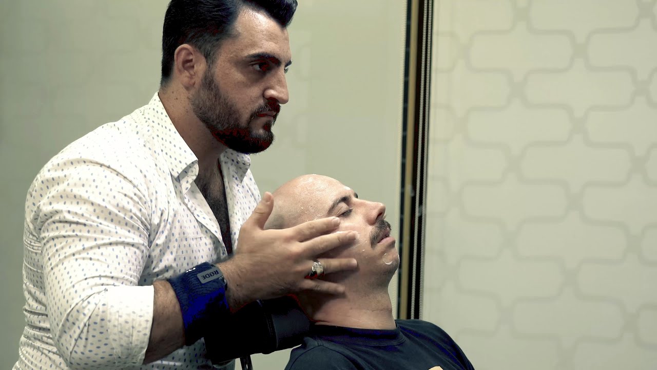 ASMR GENTLE TOUCH by big bear NUMAN 🐻 HEAD MASSAGE | Sleep and Relax