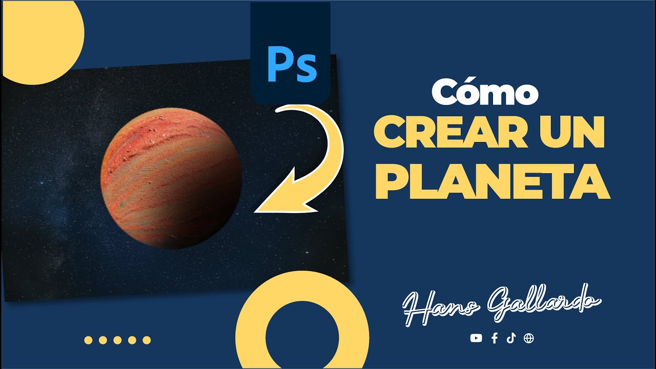 CÓMO CREAR UN PLANETA REALISTA | Photoshop