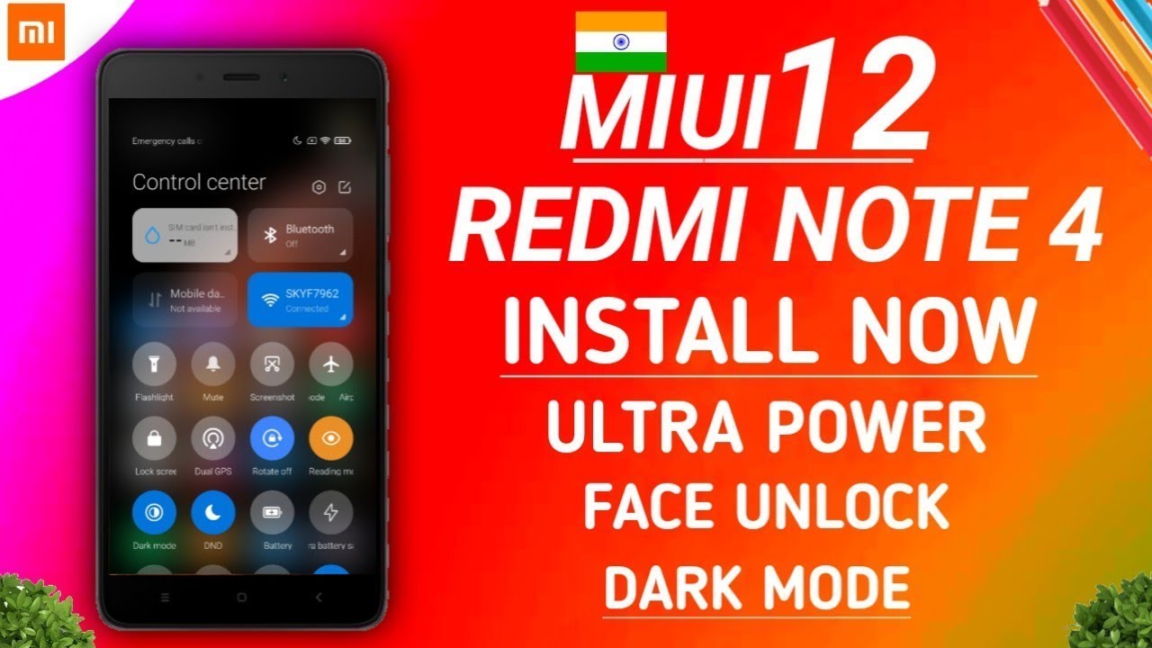 Install MIUI 12 on Redmi Note 4 (9.0 Pie) Full Review